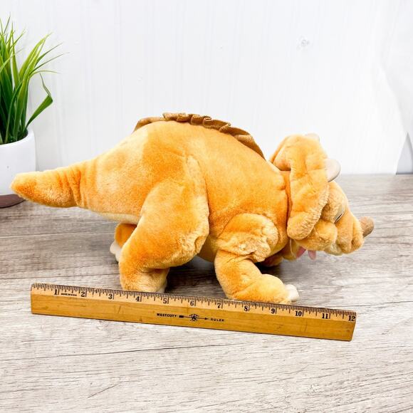 The Land Before Time Cera Triceratops Plush VTG 1988 UCS Amblin JC Penney - Picture 4 of 14